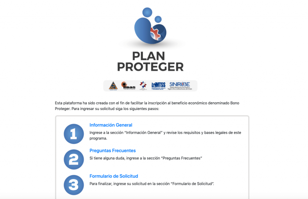 Plan Proteger - MTSS Costa Rica